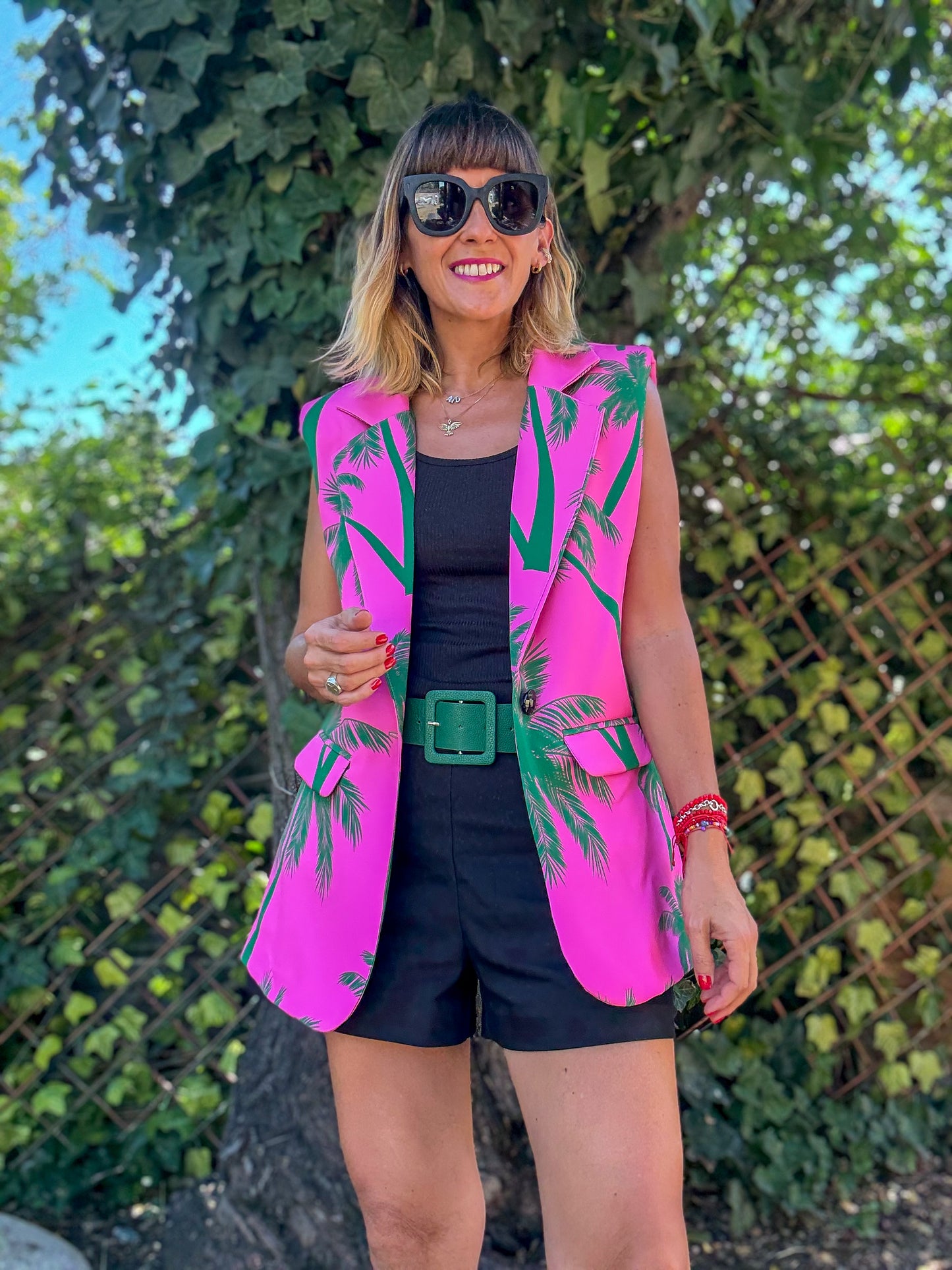 Chaqueta Cassis sin manga