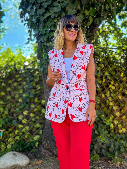 Chaqueta Cassis sin manga