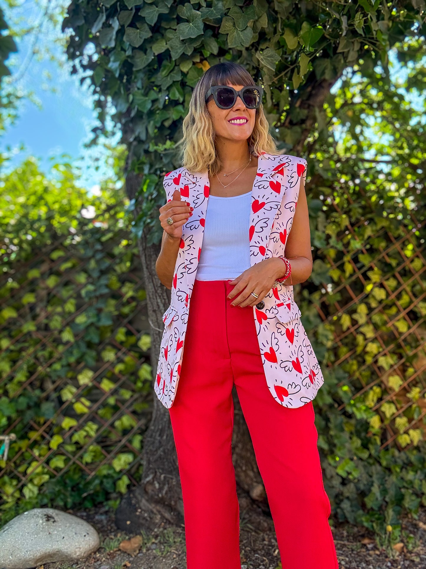 Chaqueta Cassis sin manga